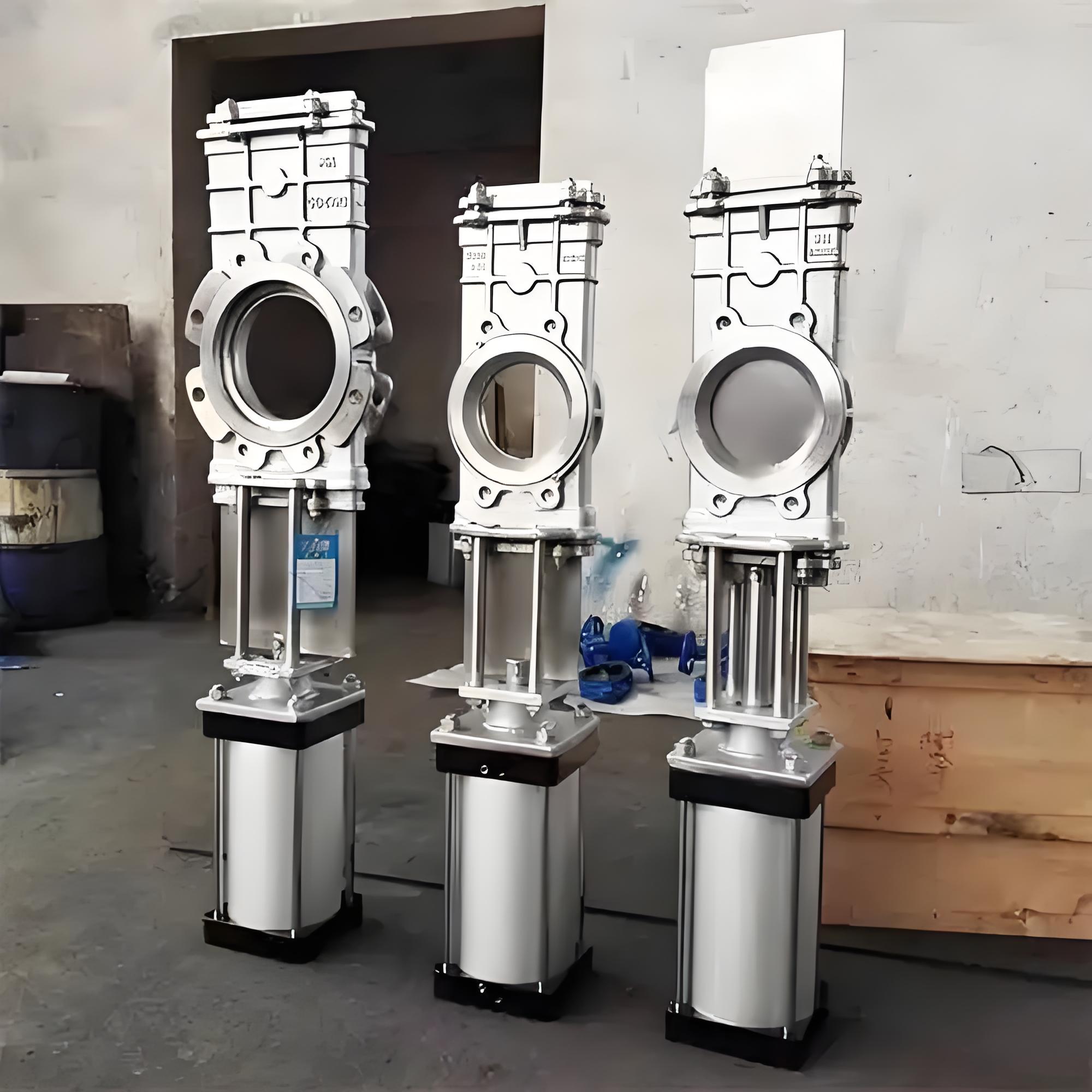 气动穿透式插板阀